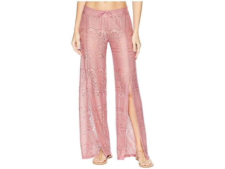 Isabella Rose About Lace Pant (dusty Rose) Women's Swimwear
