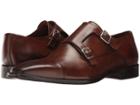 Massimo Matteo Double Monk Cap Toe 17 (brandy) Men's Lace Up Cap Toe Shoes