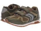 Geox Kids Pavel 19 (little Kid/big Kid) (military/grey) Boy's Shoes