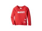 Roxy Kids It's A Dream Crew Neck Sweatshirt (big Kids) (cardinal) Girl's Sweatshirt