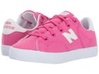 New Balance Kids Pro Court (little Kid/big Kid) (pink/white) Girls Shoes