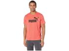 Puma Ess Heather Tee (high Risk Red Heather) Men's T Shirt