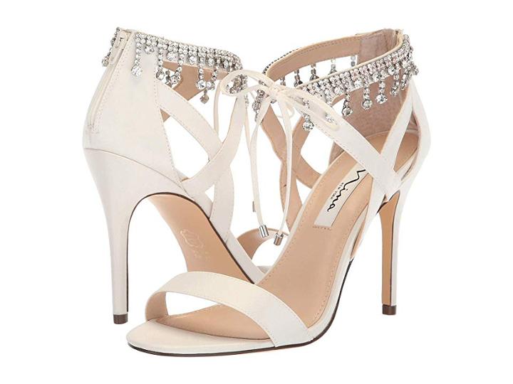 Nina Collina (ivory Satin) Women's Shoes