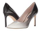 Nine West Emmala Pump (white/black Synthetic) Women's Shoes