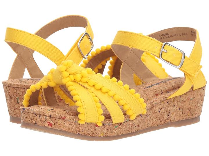 Hanna Andersson Karena (toddler/little Kid/big Kid) (swedish Yellow) Girls Shoes