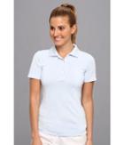 Adidas Golf Solid Jersey Polo '14 (dew/white) Women's Short Sleeve Knit