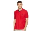 Nautica Short Sleeve Navtech Performance Polo (nautica Red) Men's Clothing
