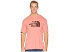 The North Face Short Sleeve Well-loved 1/2 Dome Tee (faded Rose) Men's T Shirt