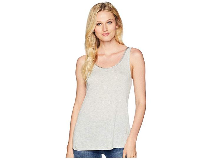 Nic+zoe Coveted Layer Tank (heather Grey) Women's Sleeveless