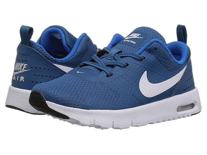 Nike Kids Air Max Tavas (infant/toddler) (industrial Blue/white/photo Blue/black) Boys Shoes