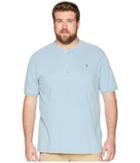 Polo Ralph Lauren Big Tall Featherweight Mesh Short Sleeve Knit (light Indigo) Men's Clothing