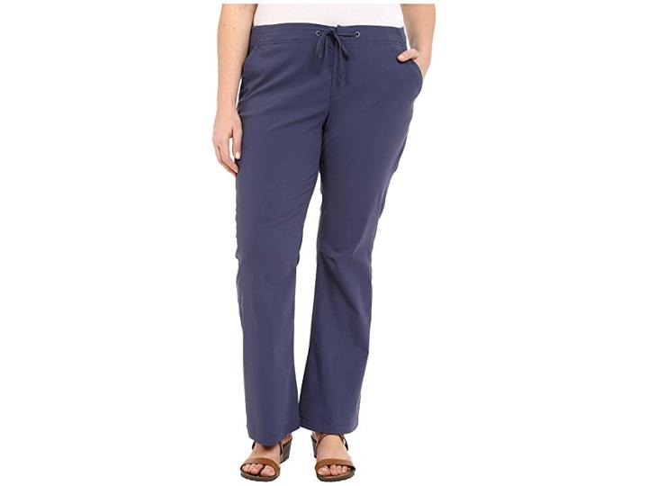 Columbia Plus Size Anytime Outdoortm Boot Cut Pant (nocturnal) Women's Casual Pants