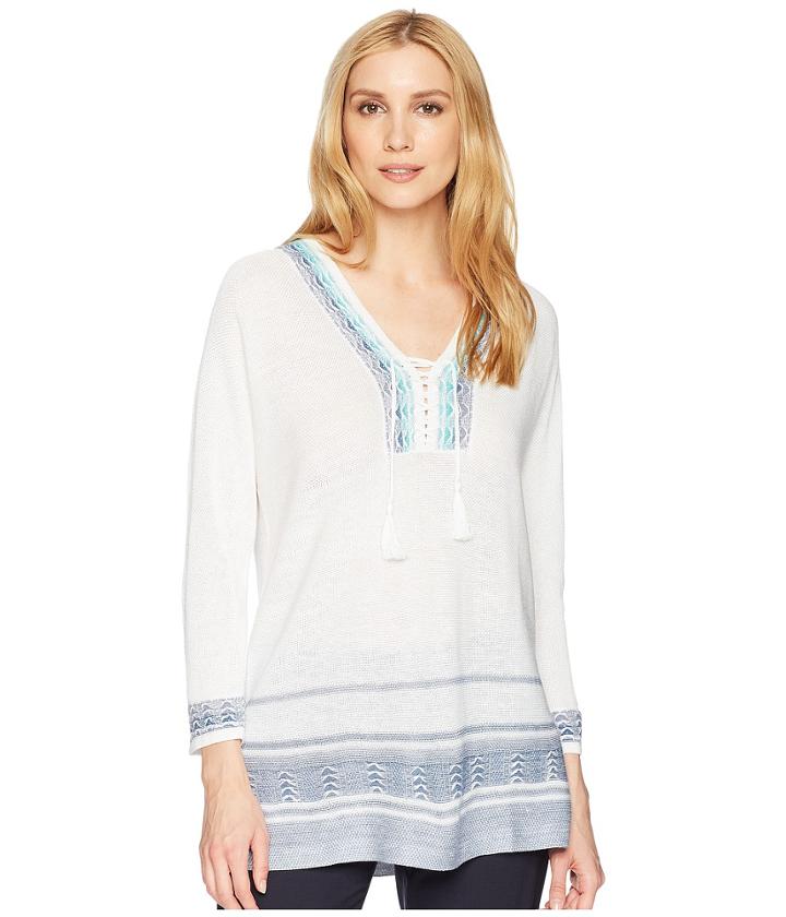 Nic+zoe Island Hop Top (multi) Women's Clothing