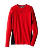 Under Armour Kids Armour Up Long Sleeve (big Kids) (red/black/black) Boy's Clothing