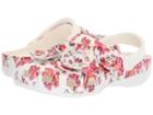 Crocs Classic Timeless Clash Roses Clog (floral/white) Clog Shoes