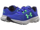 Under Armour Kids Ua Bps Rave 2 (little Kid) (team Royal/aluminum/arena Green) Boys Shoes