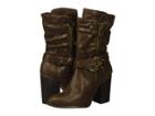 Carlos By Carlos Santana Paisley (dark Brown) Women's Shoes