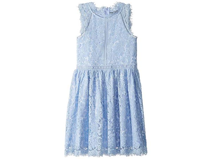Bardot Junior Lace Panel Dress (big Kids) (skyway) Girl's Dress