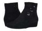 Vaneli Moony (black Suede) Women's Zip Boots
