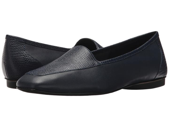 Donald J Pliner Deedee (navy Lizard Print) Women's Shoes