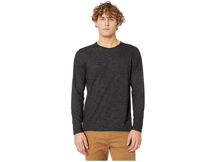 Hurley Dri-fit Lagos Port Long Sleeve (black) Men's Clothing