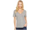 Ag Adriano Goldschmied Henson T-shirt (speckled Heather Grey) Women's T Shirt
