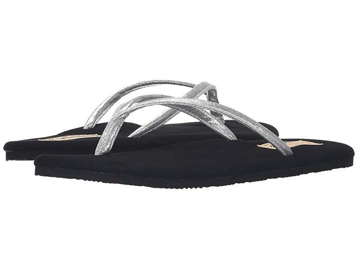 Flojos Scarlett (silver) Women's Sandals