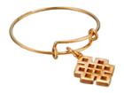 Alex And Ani Precious Expandable Wire Ring (gold Endless Knot) Ring
