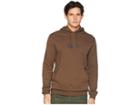 Globe Block Hoodie (bronze) Men's Sweatshirt