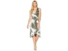 B Collection By Bobeau Rowan Wrap Dress (olive Tie-dye) Women's Dress