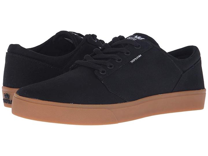 Supra Yorek Low (black/gum) Men's Skate Shoes