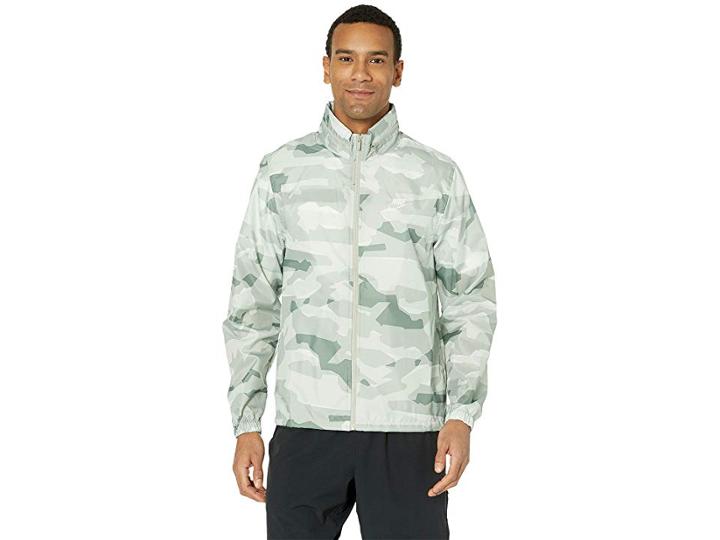 Nike Nsw Jd Windbreaker Jacket (spruce Fog/spruce Fog/white) Men's Coat