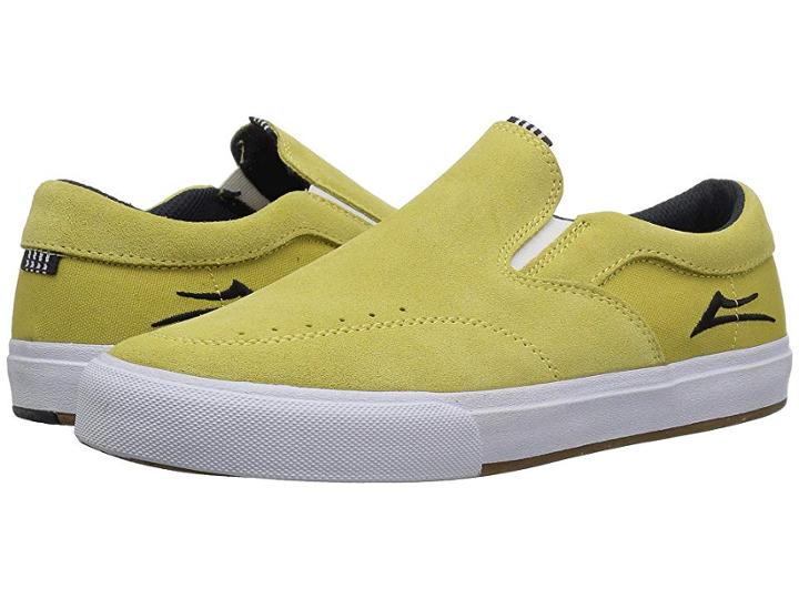 Lakai Owen Vlk (dusty Yellow Suede) Men's Shoes