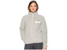 Columbia Mountain Side Heavyweight Fleece Full (flint Grey/light Bisque) Women's Fleece