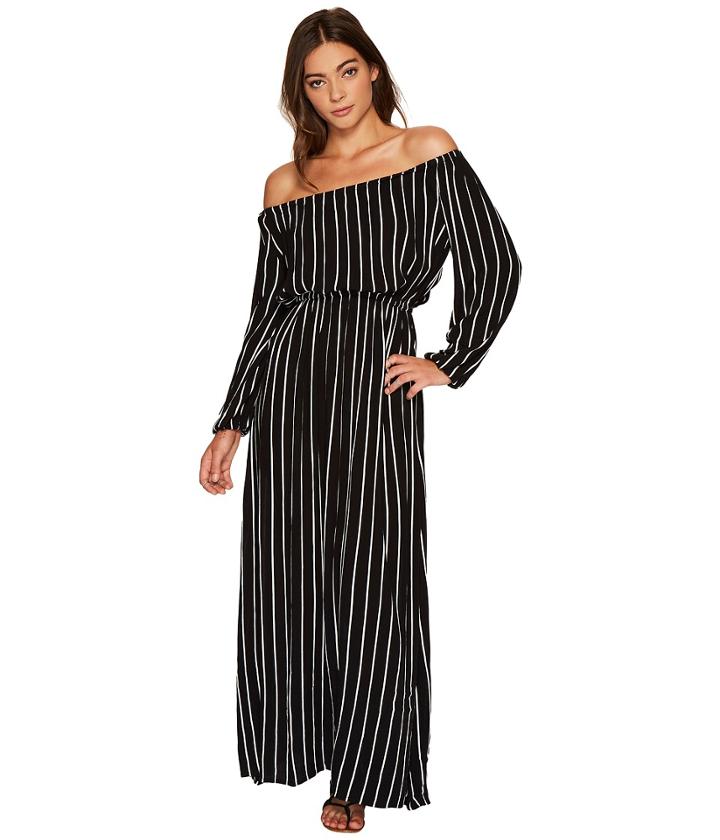 Billabong Crystal Ball Maxi Dress (black) Women's Dress