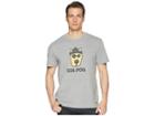 Life Is Good Rocket Sea Dog Crusher Tee (heather Gray) Men's T Shirt