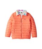 Burton Kids Flex Puffy Jacket (little Kids/big Kids) (georgia Peach/dip-dye) Girl's Coat