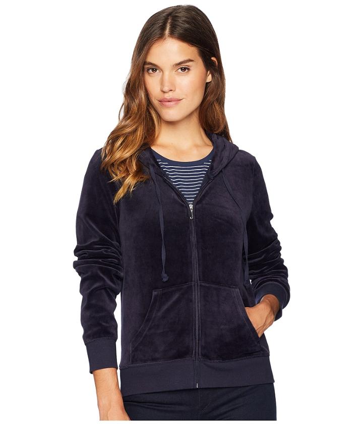 Juicy Couture Track Velour Juicy Gothic Studs Robertson Jacket (regal) Women's Clothing