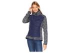 Jack Wolfskin Belleville Crossing Jacket (midnight Blue All Over) Women's Coat