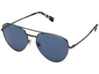 Valentino 0va2023 (matte Gunmetal/blue) Fashion Sunglasses
