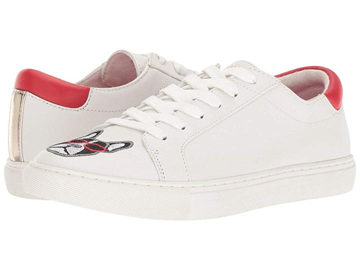 Kenneth Cole New York Kam Cny Dog (white Leather) Women's Shoes