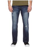 Buffalo David Bitton King Slim Bootcut Jeans In Medium Repaired Wash (medium Repaired Wash) Men's Jeans