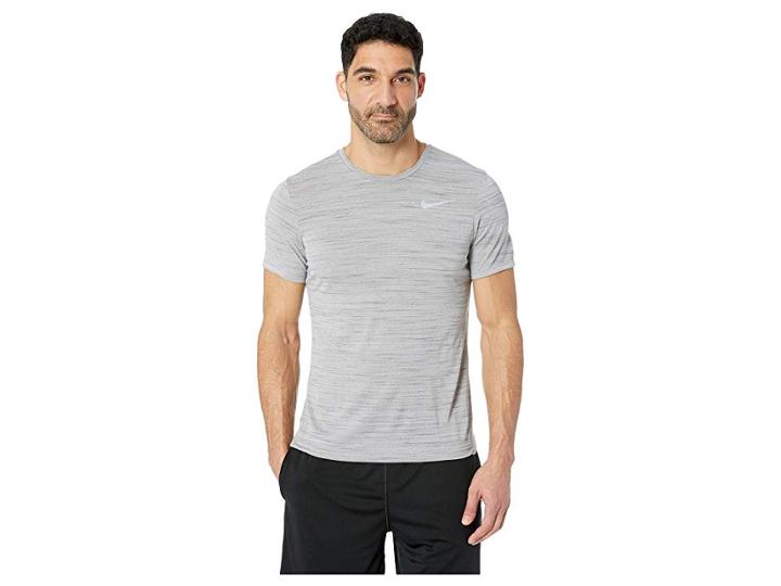 Nike Miler Essential 2.0 (gunsmoke/heather) Men's Clothing