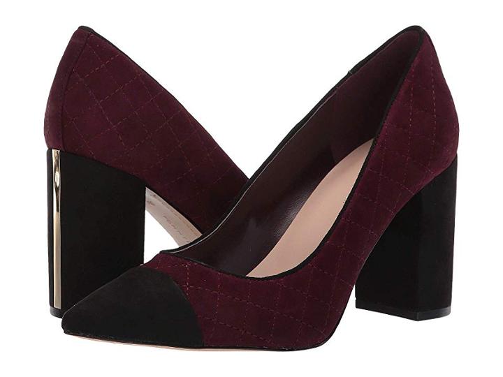 Tommy Hilfiger Violin (dark Red Suede) Women's Shoes