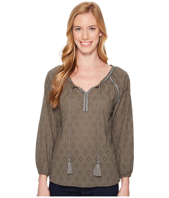 Prana Verano Top (green Jasper) Women's Clothing
