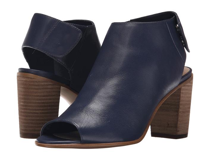 Steve Madden Nonstp Heel (blue Leather) Women's Dress Boots