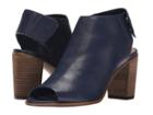 Steve Madden Nonstp Heel (blue Leather) Women's Dress Boots