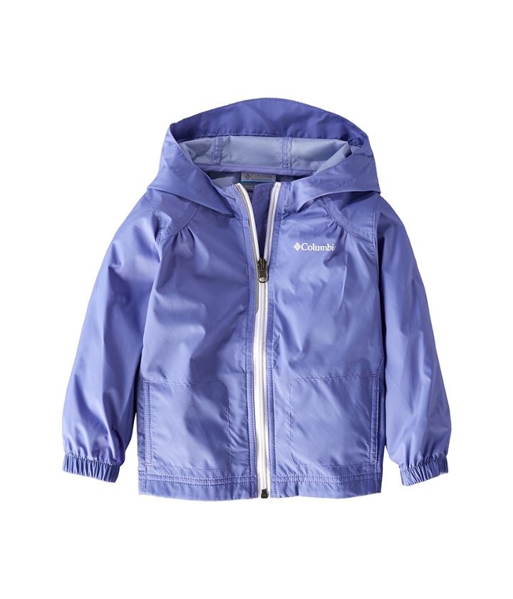 Columbia Kids Switchbacktm Rain Jacket (toddler) (fairytale/white) Girl's Coat