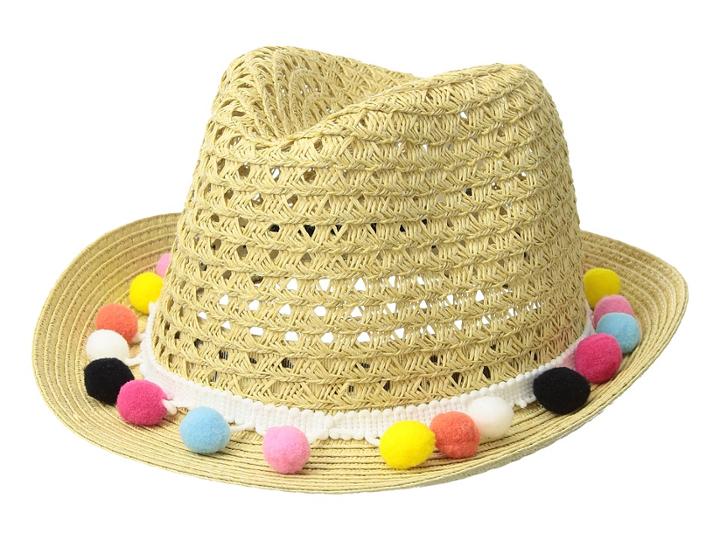 Appaman Kids Fiesta Fedora (infant/toddler/little Kids/big Kids) (natural) Caps