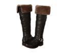 Frye Valerie Otk (black Antique Soft Vintage/shearling) Cowboy Boots